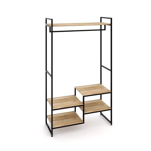 Guarda Roupa Closet Estilo Industrial, Aço/mdf! (Branco)