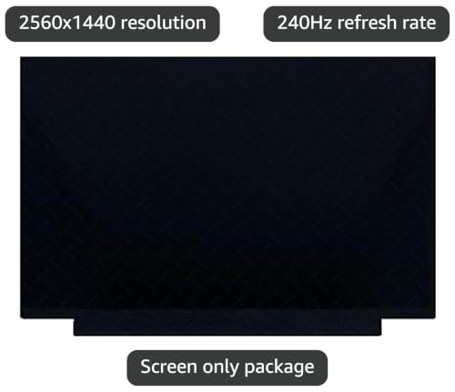 Image of Compatible with NE173QHM-NZ1 NE173QHM-NZ2 NE173QHM-NZ3 NE173QHM-NZ5 BOE0B67 BOE09F9 17.3 inches 240Hz QHD 2K 2560x1440 IPS 40Pin LCD LED Display Screen Panel Replacement