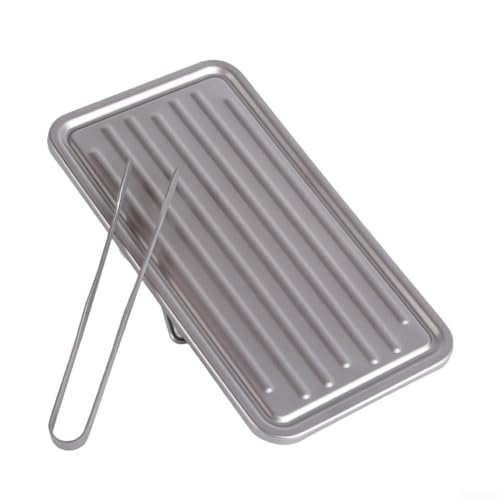 Efficient Ti - Mesa de barbacoa con clip a la parrilla diseñada para campistas y excursionistas