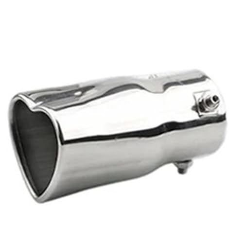 Silenciador tubo escape de acero inoxidable recto de 2.5" accesorios coche silenciador trasero