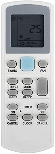 LUCRE 2 Years Warranty Ac Remote Compatible for Daikin Air Conditioner Remote Split & Window Ac, Old Remote Must be Exactly Same