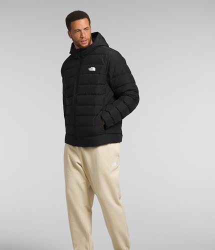 Image of THE NORTH FACE Men's Aconcagua 3 Hooded Jacket | Insulated, Wind & Water Resistant, Attached 3 Piece Hood With Cinch Cord