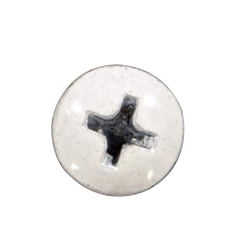 Hard-To-Find Fastener White Phillips Pan Sheet Metal Screws, 10 X 1/2" (014973208165) #TOP1
