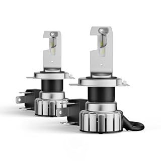 OSRAM NIGHT BREAKER LED SMART H4/H19; fino al 330% di luminosità in più; 6000K, 12V, abbaglianti e anabbaglianti a LED con omologazione stradale