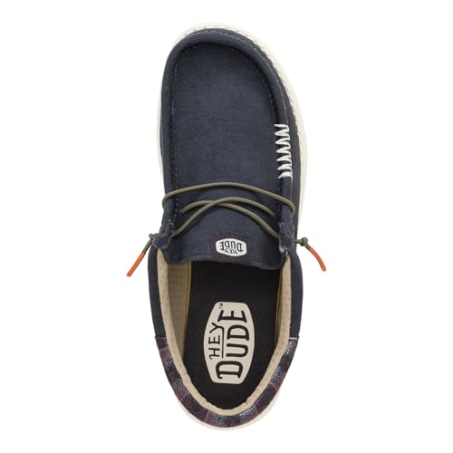 HEYDUDE Wally Funk Plaid Red Size 14, Men’s Shoes, Slip-on Loafers, Comfortable & Light-Weight2