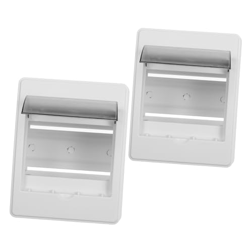 Tofficu 2 Piezas Caja de Distribución Eléctrica Protección con Ventana Transparente Caja de Conexiones para Carga Uso Interior y Exterior Seguridad Eléctrica