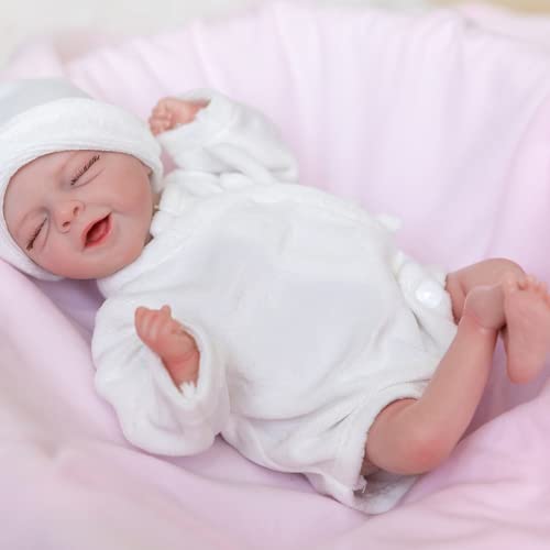 Occhi: bambino addormentato, gli occhi non possono aprirsi.