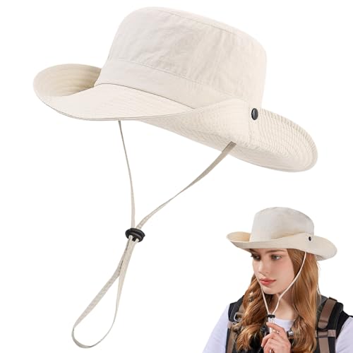 KEYRI Sonnenhüte für Frauen mit breiter Krempe UV Sonnenschutz...