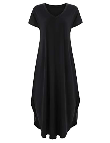 UUAISSO Maxi Vestiti Donna Eleganti Abiti Lungo