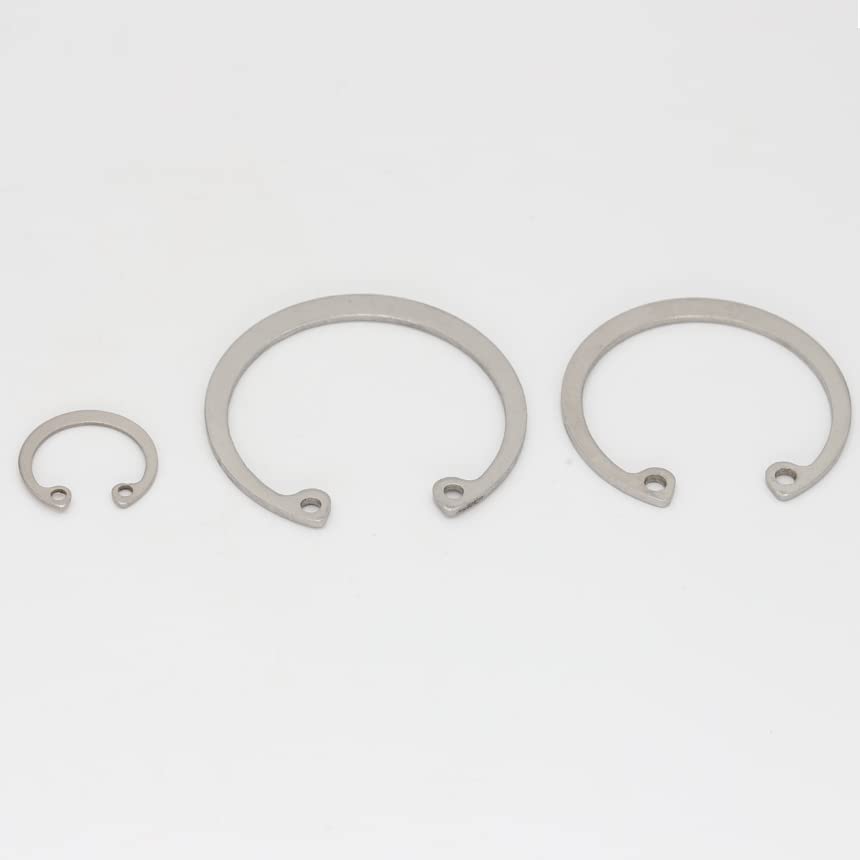 Generic M28 M36 304 Stainless Steel 304SS DIN472 Spring Washer C Type Snap Retaining Ring for OD 28mm 36mm Internal Bore Shaft Circlip - (Inner Diameter: 10Pcs M36)