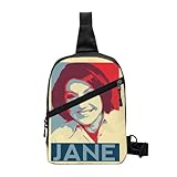 Versátil: esta bolsa cruzada es perfecta para mujeres, hombres y adolescentes para uso diario casual. Tamaño práctico adecuado para usar como bolsa de escalada, mochila escolar, bolsa de senderismo, bolsa de gimnasio o bolsa de ciclismo, perfecta para camping, senderismo, viajes, deportes y mucho más.