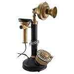 Vintage-Candlestick-Phone-Rotary-Dial-Telephone-Wired-Landline-Antique-Home-Decor