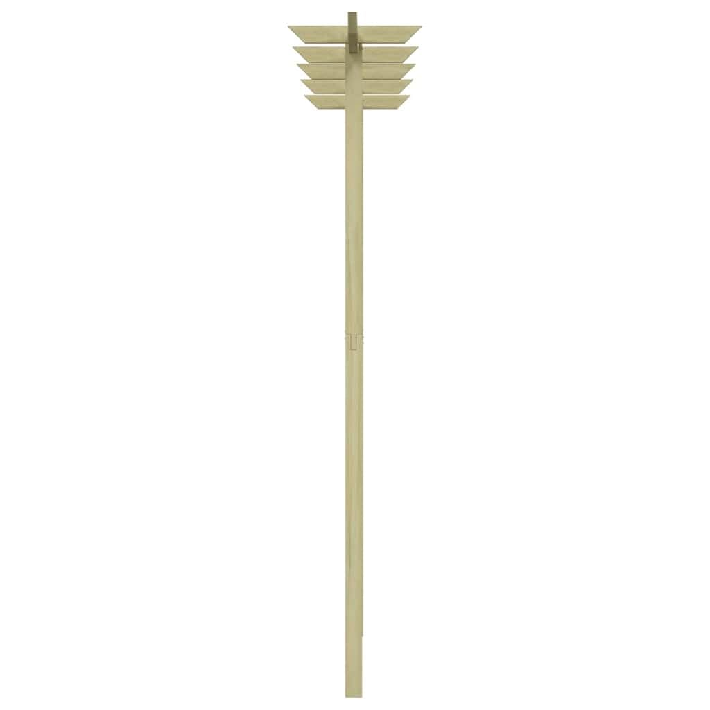 Drewniana pergola ogrodowa 205x40x203 cm