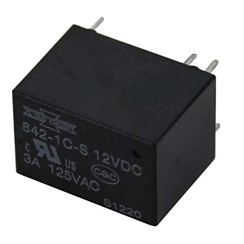 12V Song Chuan 842-1C-S 12VDC 12VDC 3A 125V Euro Contact Relay
