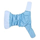IMIKEYA Verstellbare und Saugfähige Stoffwindel für Erwachsene Unisex Waschbar mit Elastischem Beinabschluss Einheitsgröße für Senioren Atmungsaktives Material Wiederverwendbar