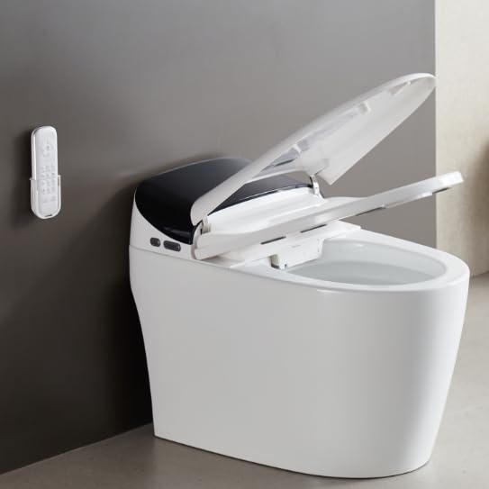 Image of Modern Smart Toilet,Electric Toilet with Warm Water Sprayer & Dryer