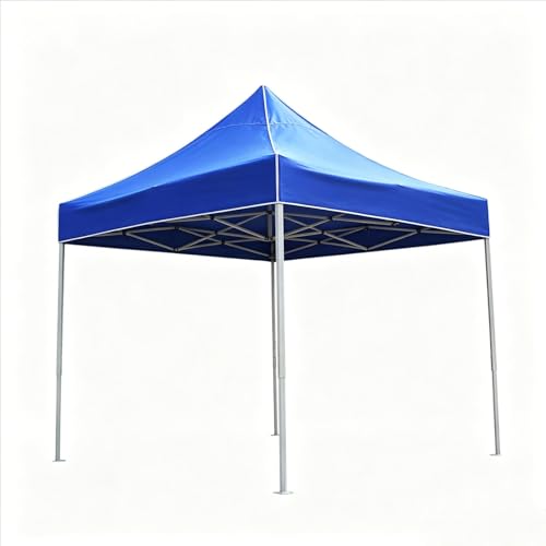Cubierta para Cenador, Techo de Repuesto para Cenador, Resistente a Los Rayos UV, Toldo de Repuesto para Barbacoa, Exteriores, Patios, Eventos y Ferias Comerciales(Blue,3.0mx6.0m)