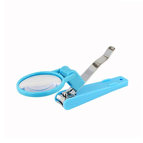 Vega Vega Large Nail Clipper With Magnifying Glass, Silver, 55 g