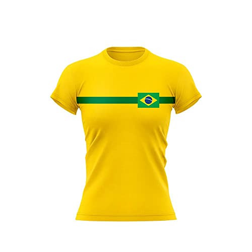 Camisa Feminina Especial da Copa Amarela - Mar Negro G