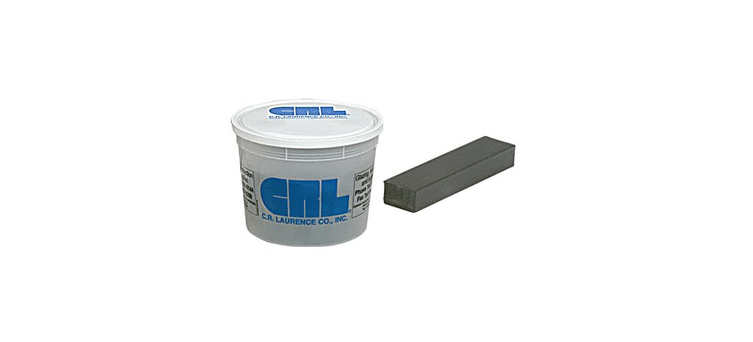 Blocs de calage thermoplastique CRL antidérapants pour verre