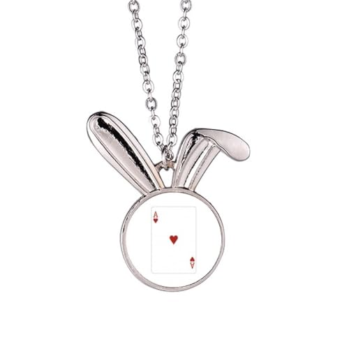 Collier carte à jouer cœur : le cadeau idéal pour surprendre l'élue de votre cœur