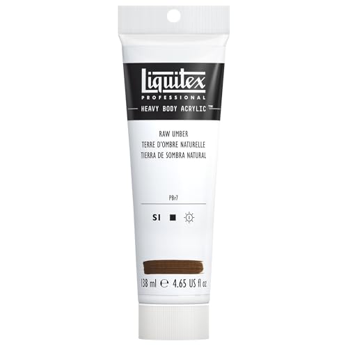 Image of Liquitex Professional Heavy Body Acrylic Paint 4.65-oz tube, Raw Umber