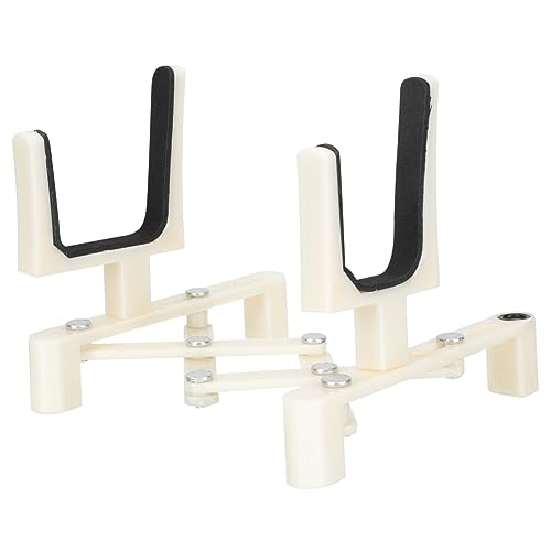 COSMEVIVI Foldable Violin Stand Violin Shoulder Rest Black Floor Holder Musical Instrument Accessory Display Rack