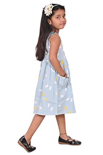 Image of VIKITA 2017 Girls Embroidery Cotton Long Sleeve Flower Dresses LH5460 for 1-8 Years ?-