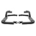 ALMULOO UTV Nerf Bars Rock Sliders Compatible with 2016-UP Can-Am Defender HD 5/HD 8/HD 10 2 Door Tree Kickers Heavy Duty Black Powder Coated