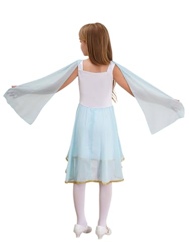 Disfraz princesa griega para niñas miniatura 3