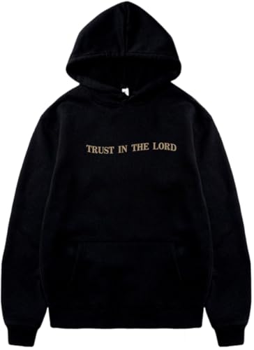 TRUST IN THE LORD Hoodie Christian Faith Religious God Tops Man Woman Pullover Sweatshirt Y2K Longsleeve - Image 3