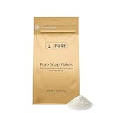Soap Granule Flakes (1 lb.) by Pure Organic Ingredients, Eco-Friendly Packaging, Ingredient to Make Liquid or Powdered Homemade Laundry Detergent