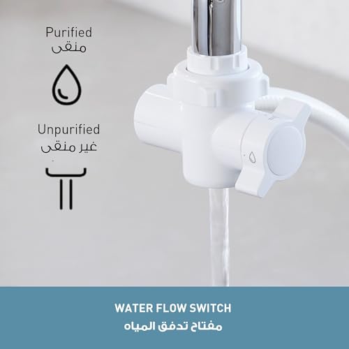 منقي مياه TK-CS200 من باناسونيك، خرطوشة سعة 12000 لتر - ابيض - ضمان لمدة عام