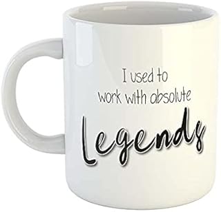 I used to work with absolute legends Mug | Rude Mugs | Co Worker Gift | Novelty Mugs | Funny Mugs | Leaving Gifts | Office Mugs | New Job Mugs | Colleague Gift | Novelty Gifts