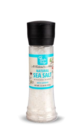 Sal Marina Natural con Molinillo Bake & Tango 13 Oz Pack x6 miniatura 1