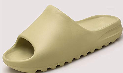 SITAILI Chanclas Unisex Sandalia Zapatillas de Verano, Antideslizante Plataforma Suave Piscina Interior Exterior Ligero EVA Super Suave Secado rápido Almohada Toboganes (Verde,42 EU) Cover