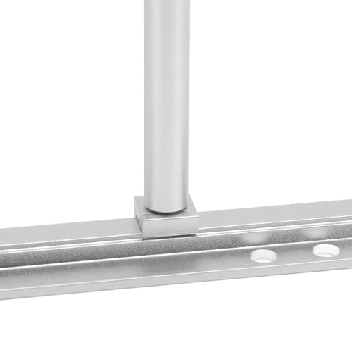 Soporte para GPU de aleación de aluminio color plata miniatura 7