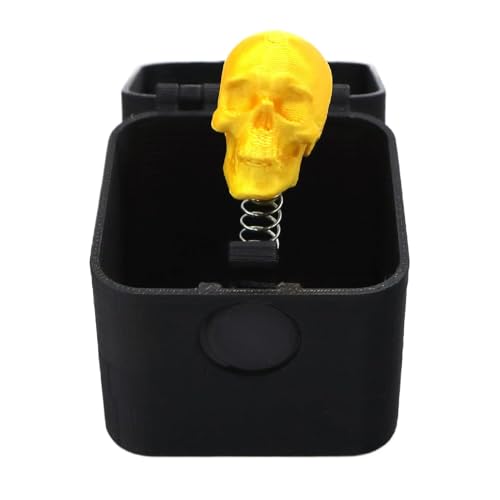 いたずらびっくり箱 - 箱入りスカルおもちゃ,面白い遊び 誕生日 友達 エイプリルフール プレゼント 全年齢向けのサムネイル