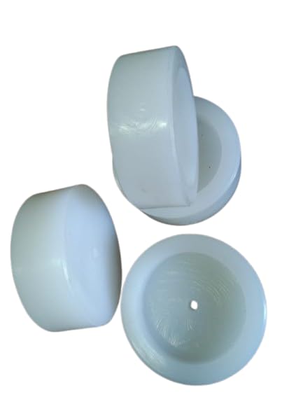Big Size Cot Bush and Some Other Project Works Round (4 Pcs) White 3 X 1 inches-image-28