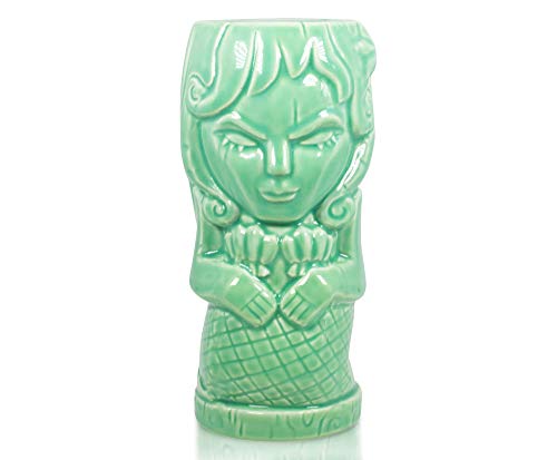 Geeki Tikis Green Mermaid Fantasy Mug Official Fantasy Series Ceramic Tiki Style Cup Holds 15 Ounces