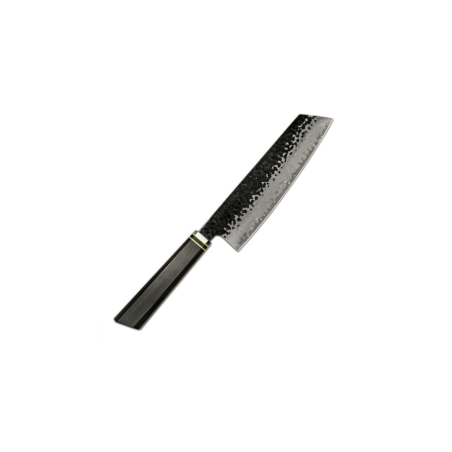 Kitchen Knife Set 5 PCS Kitchen Utensils Japanese Sharp Damascus VG10 Steel Hammer the Blade Surface Knife Chef Knife Exquisite Handle Tools/Home/Gift, Dishwasher Safe Daily Household Use