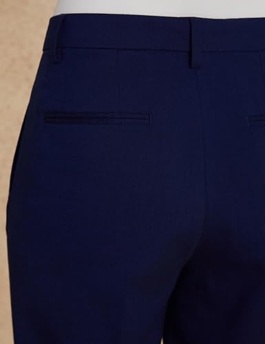 Image of Amazon Brand - Symbol Women Wide Leg Formal Trouser (High Rise | Ankle Length |Formal Pants | Office Wear) (Available in Plus Sizes)