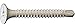 Daggerz DWSDCT06158 - #6 x 1-5/8" Phillips Bugle Head Self-Drill Screws Dagger-Guard
