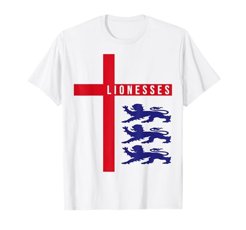 Lionesses, For Women, Men, Boys, Girls. England Flag Lioness Camiseta