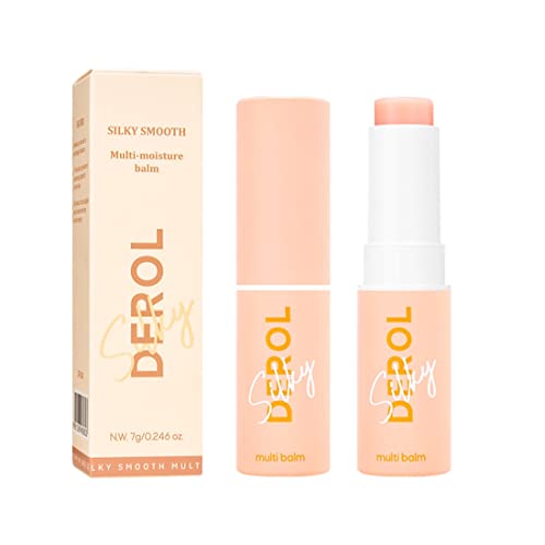 2PCS Multi Balm Stick, Hydrating Moisture Cream for Diminishing Face, Lip, Eye Wrinkles, Nourishing Solid Cream for Dry Skin, Silky Smooth Skin Care (# Multi Balm Stick)