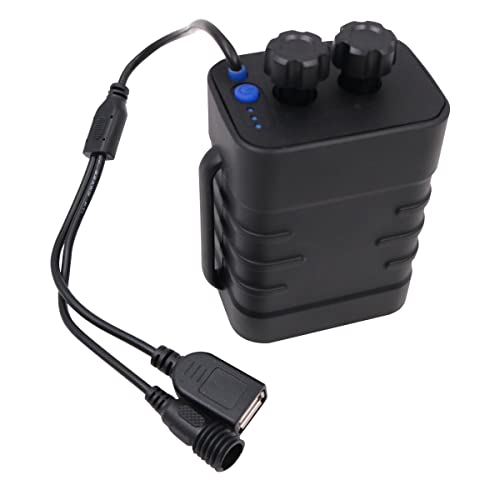Tiardey 8.4V Bicicletta Mobile Power Box Batterie Supporto 18650 Batteria Impermeabile USB/DC Doppia Interfaccia Per La Lampada Della Bici Della Bicicletta