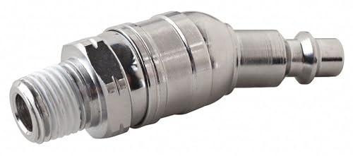 Guardair Steel Swivel Coupling Plug with Industrial x (M)NPT Hose Connection - 14UMNMH05