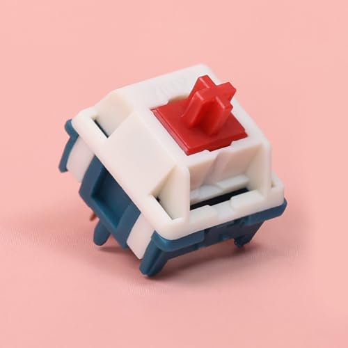 Commutateurs silencieux pour touches MX Arctic-Fox interrupteur crémeux clavier linéaire 5 pin
