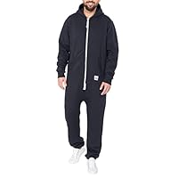 Basisstoff Sheeesh Herren Jumpsuit Dunkelblau Gr. XXL