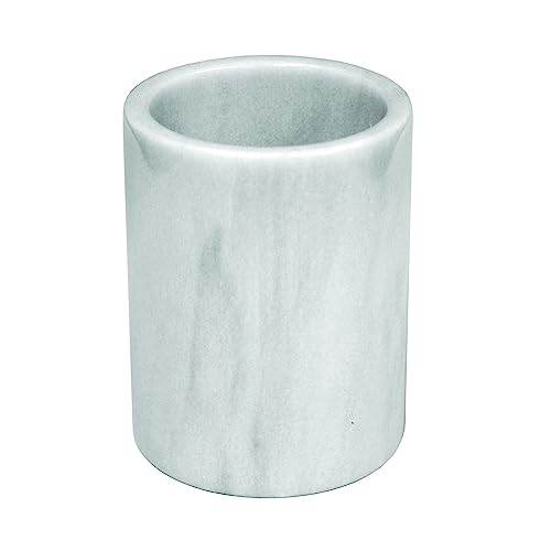 TrueCraftware- 4-1/2\" x 6\" Marble Wine Cooler Natural Color- Wine Chiller Bucket Keep Wine Beverages Cold Wine Champagne Beer Cocktail CoolerT abletop Wine Chiller for Parties Dinner Kitchen Bar